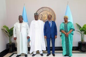PRESENTATION OF CREDENTIALS AS HIGH COMMISSIONER OF NIGERIA TO SOMALIA